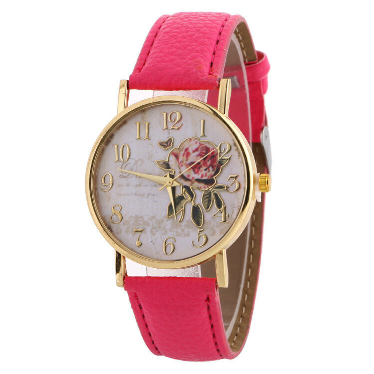 SANYU mody zegarek panie luksusowa marka Unisex popularny kobiet zegarki kwarcowe skórzany pasek na rękę zegarek prezent