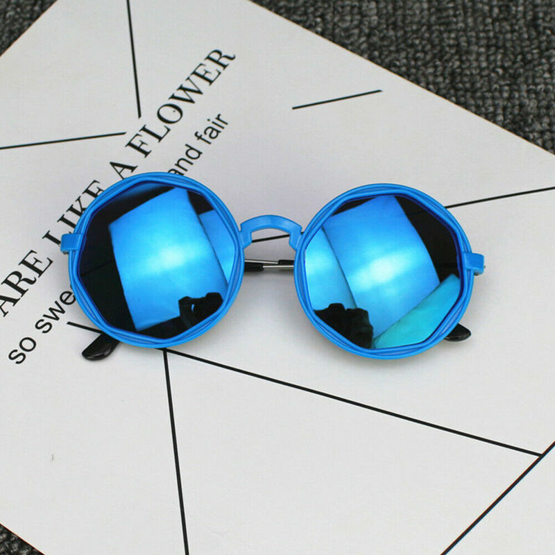 Детские аксессуары, популярные солнечные очки для малышей, уличные детские очки с защитой UV400, Яркие светоотражающие очки, подарки, 2019
