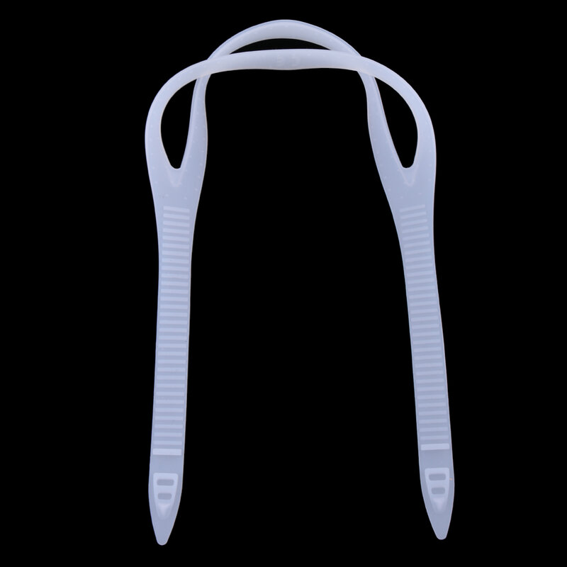 Pasek silikonowy ochronna opaska na głowę uniwersalne akcesoria do sportów wodnych okulary pływackie miękkie trwałe regulowane