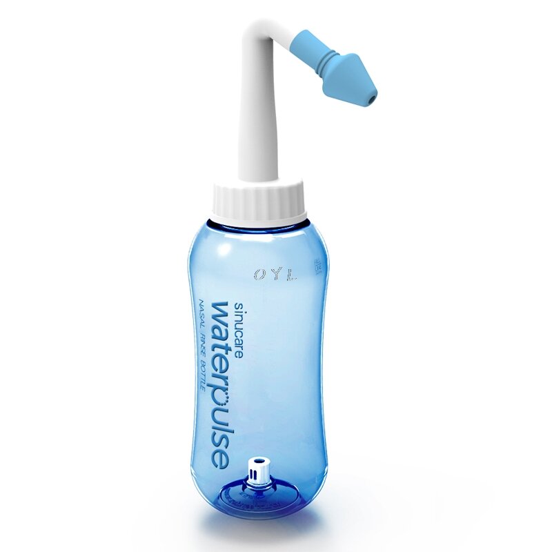 Pot de lavage du nez pour enfants et adultes, soulage les Sinus et les Allergies, rinçage, 500mL