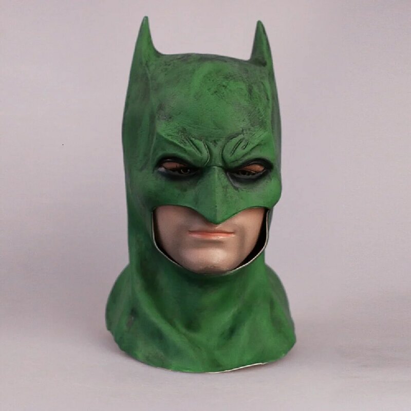 Realista Halloween Rosto Cheio Máscara Batman The Dark Knight Rises Filme de Super-heróis Traje de Látex Máscaras Do Partido Do Carnaval Cosplay Adereços