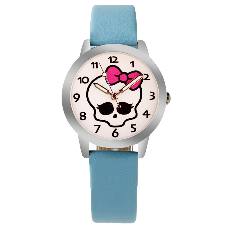 어린이 시계 패션 브랜드 시계, 쿼츠 손목 시계, 어린이 시계, 소년, 여아, 학생용 손목 시계, 귀여운 만화, 여러 가지 색상
