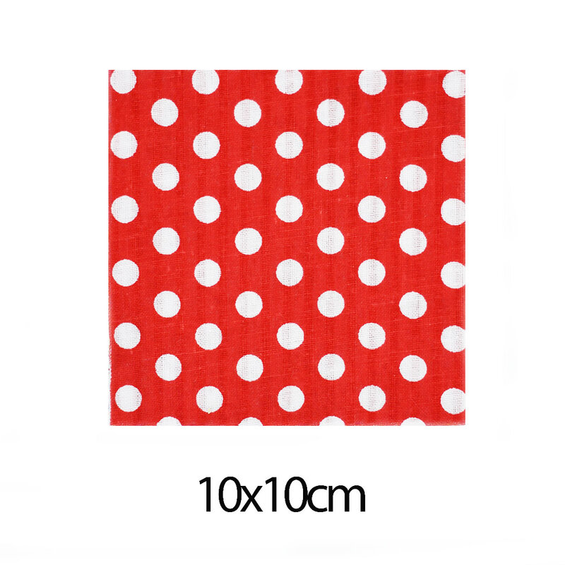 50 sztuk 10cm x 10cm tkanina bawełniana ściereczka z nadrukiem do szycia tkaniny pikowane do patchworku robótki DIY materiał