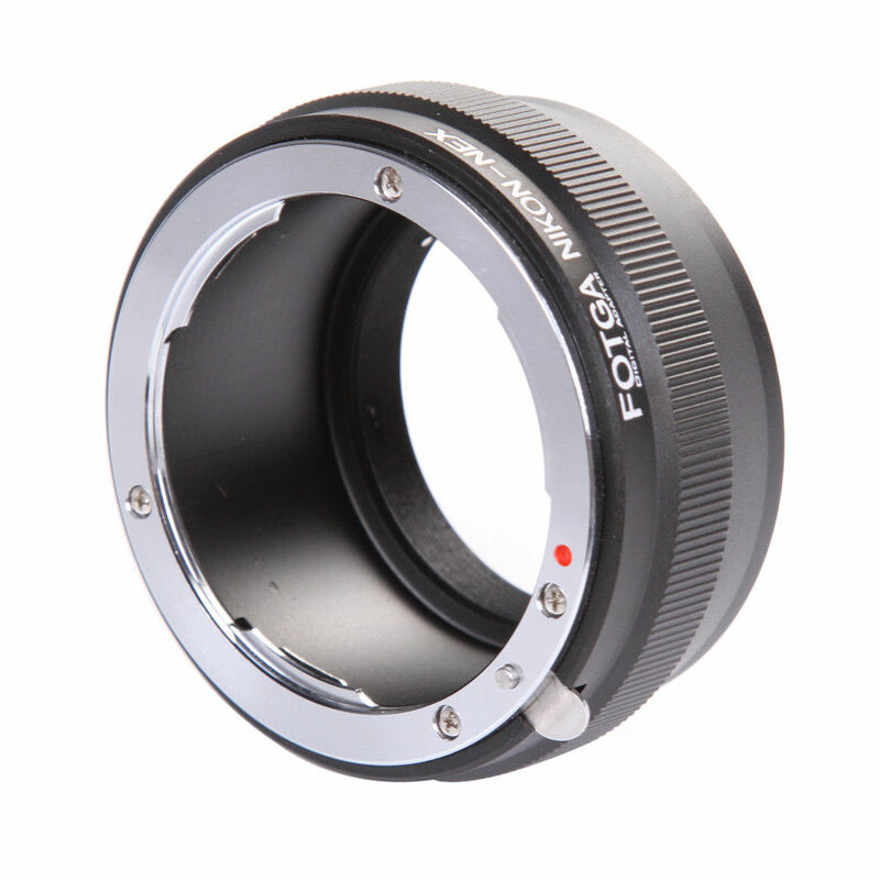 FOTGA 니콘 AI 렌즈용 렌즈 어댑터 링, 소니 E 마운트 NEX-7 6 5N A7 A7S A7R II A6500 A6300 카메라용