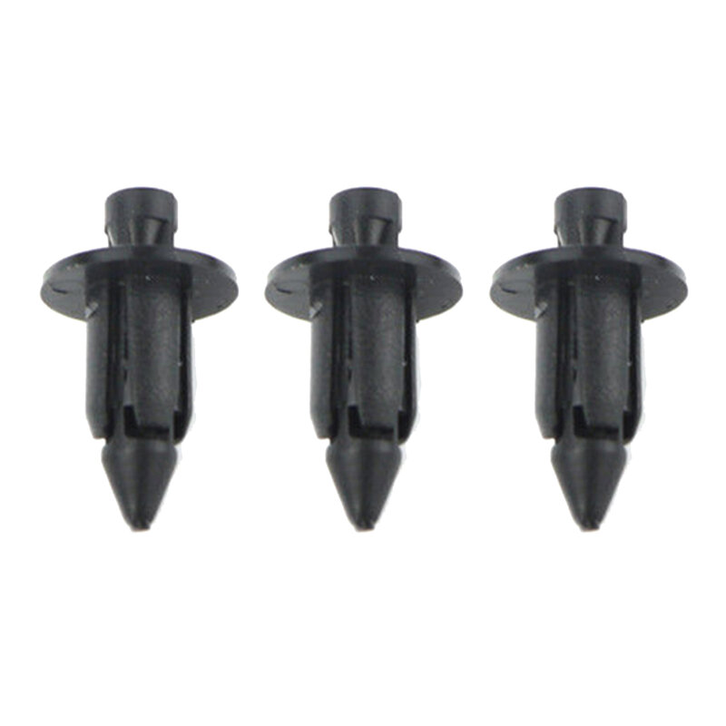 Black Plastic Rivet Fairing Clips, 6mm, 7mm, 8mm, disponível em 3 tamanhos, Universal Fitment para Honda, Yamaha, Suzuki, Kawasaki, 20PCs