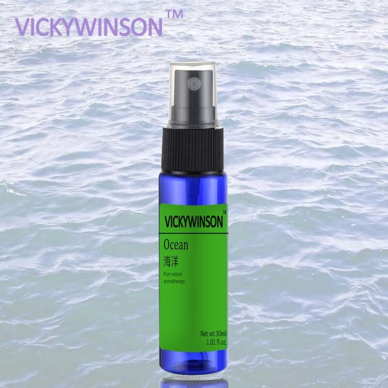 Oceano aromatizador de odor corporal, fragrância antitranspirante de suor feminino masculino verão spray fresco 30ml