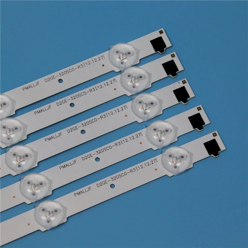 9 Lampu LED Lampu Latar Strip untuk Samsung UE32F4000AW UE32F5000AK UE32F5000AW UE32F6400AK UE32F6400AW Bar Kit Televisi LED Band