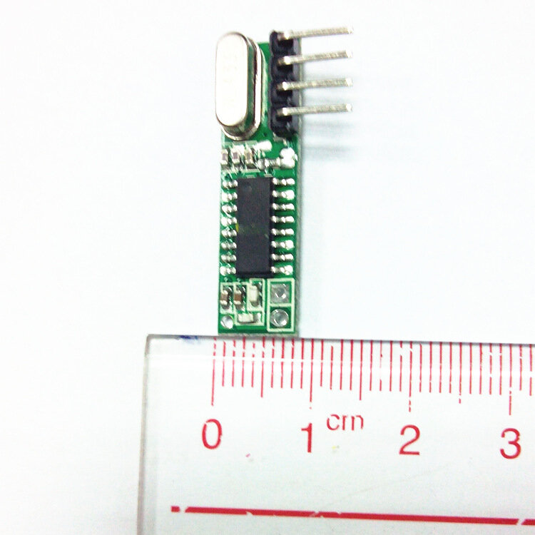 1Set superheterodyne 433Mhz RF transmitter and receiver Module kit small size For Arduino uno Diy kits 433 mhz Remote controls