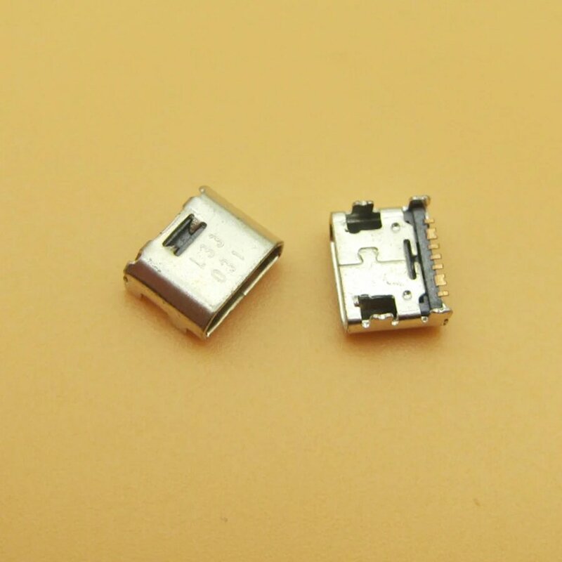 50pcs 7 PIN 7pin mini micro usb charge charging jack connector plug dock socket for Samsung i9082 i9080 i879 i8552 i869