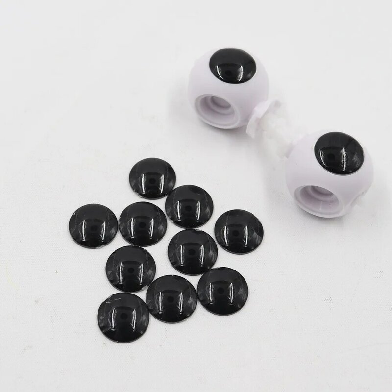 DBS blyth puppe spielzeug schwarz kunststoff eyechips über 14mm, DIY Puppe Augen patch/schüler für benutzerdefinierte puppe DIY