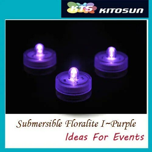 (3000pcs/lot) Kitosun CR2032 Battery Operated 11Colors Wedding Decoration Submersible Waterproof Mini LED Candle Tea Light