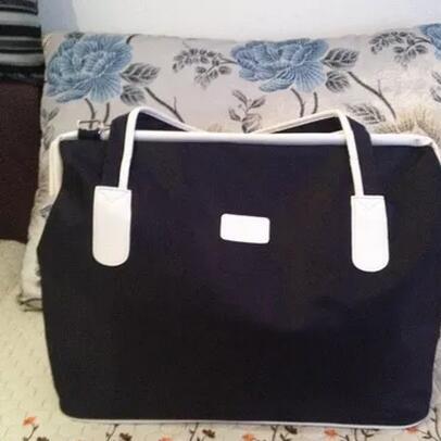 Bolsa feminina impermeável para bagagem, bolsa feminina multifuncional portátil para viagem de alta qualidade