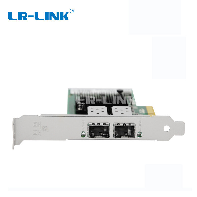 LR-LINK 9712HF-2SFP Dual-port Gigabit Ethernet Fiber Optic Lan Network Card 1Gb PCI-E network Adapter Intel I350-F2 Compatible
