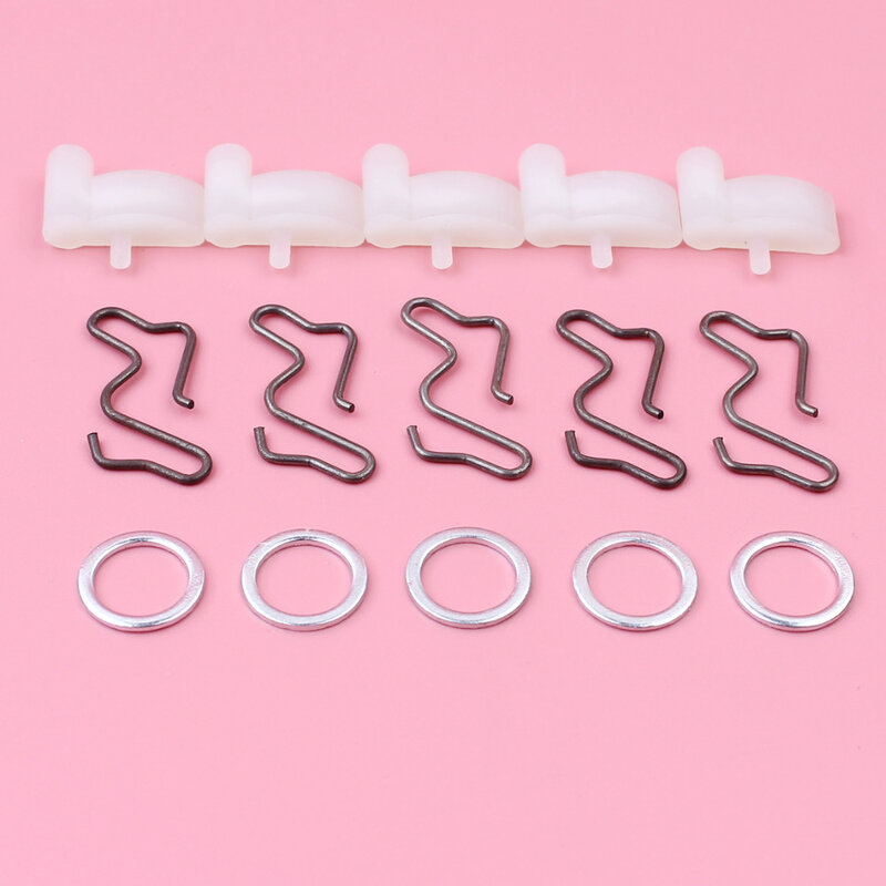5 Set Chainsaw Recoil Starter Pawl Spring Washer Repair Kit For Stihl MS180 MS170 018 017 MS250 MS230 MS210 025 023 021 Parts