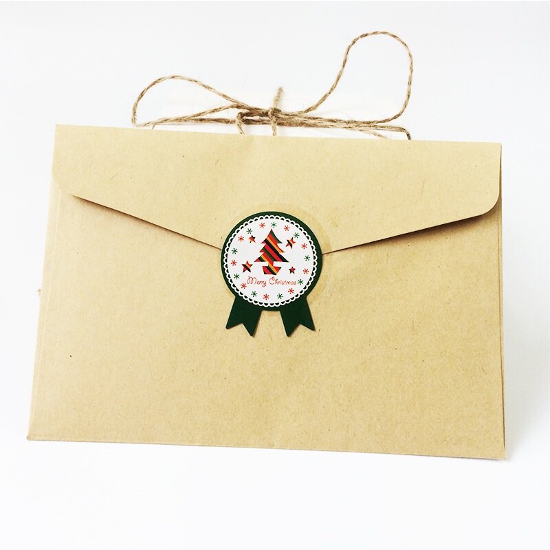 80 шт./лот рождественские наклейки, декоративные этикетки, наклейки «сделай сам» для подарка, наклейки для выпечки тортов