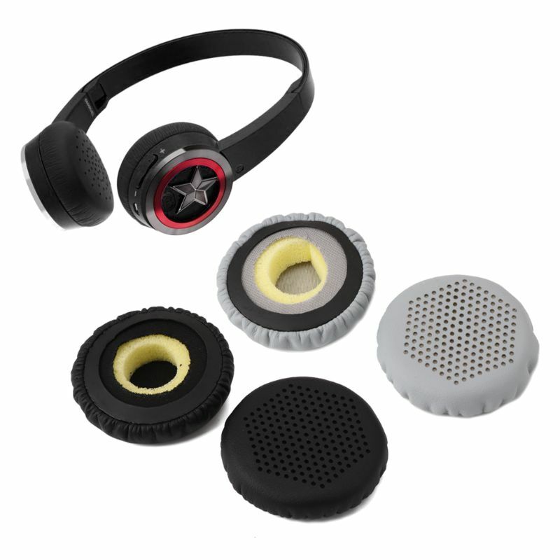 1 Pasang Bantal Penutup Telinga Bantalan Telinga Pengganti Kualitas Tinggi untuk Edifier W570BT W670BT Headphone