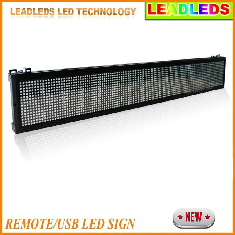 Panneau d'affichage LED programmable à distance avec Wi-Fi, panneau de voiture populaire, panneau de véhicule, affichage d'usine, 40 pouces, 12V, 24V