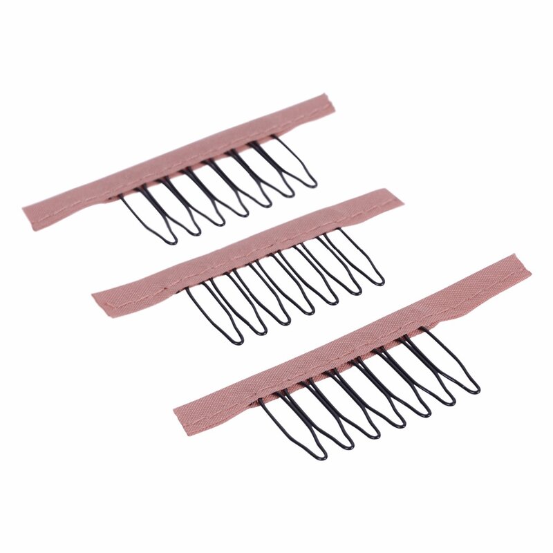 Rvs Pruik Kammen Voor Pruik Caps 10 stks/partij Factory Supply Pruik Clips Voor Hair Extensions Beste Clips Voor Pruiken grote