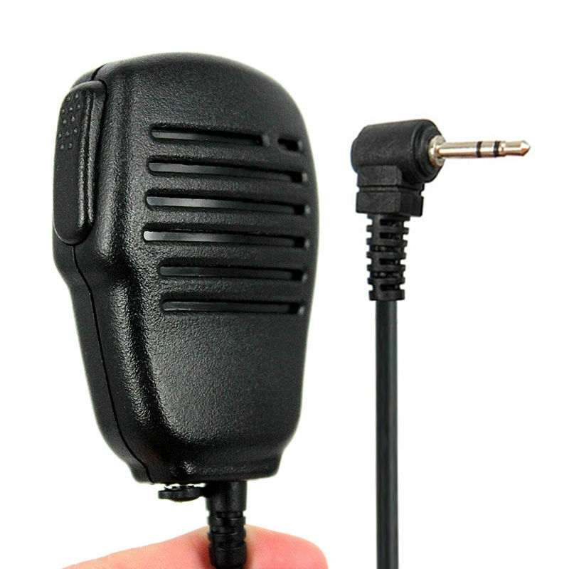 Microphone pour Motorola Talkabout MD200, TLKR T5, T6, T80, T60, FR50, T6200, T6220, radio talkie-walperforé, 2.5mm, 1 broche