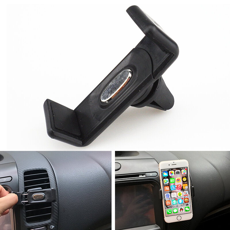 auto air outlet car mobile phone holder for iphone samsung lg redmi oneplus gps car support bracket charger stand