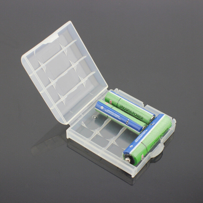 Caixa porta-bateria de plástico, para armazenamento de pilhas aa aaa 18650, 1450016340, 17500, cr123a
