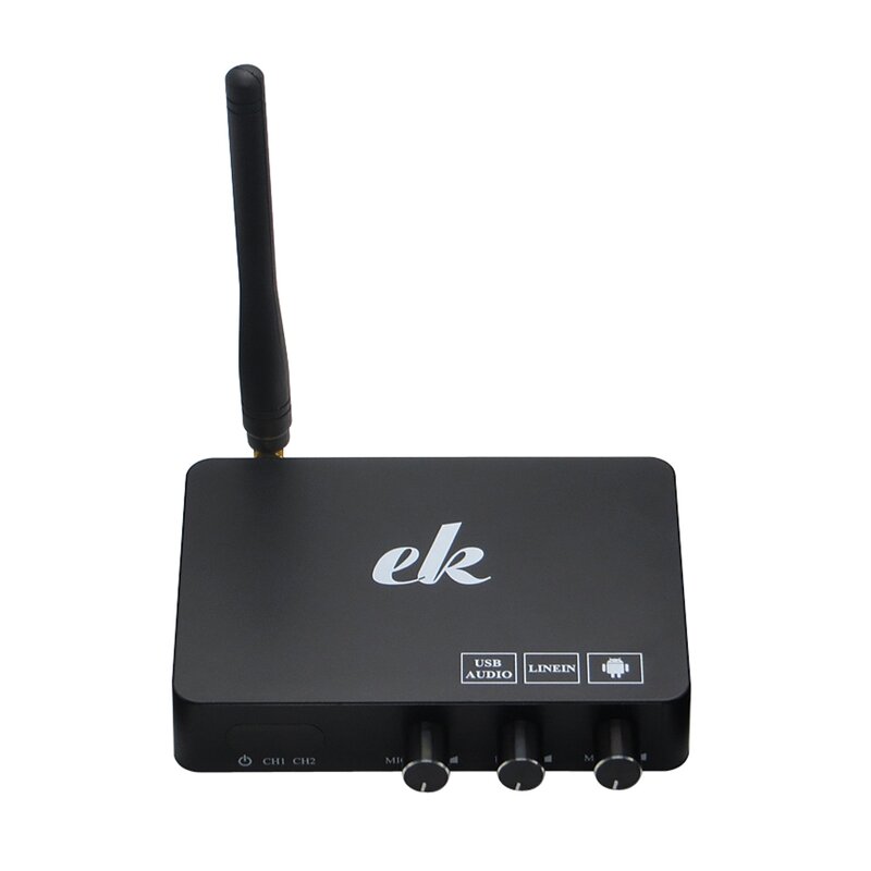 5 sztuk/partia K2 domu Mini bezprzewodowy Karaoke Aduio mikser dźwięku System śpiew maszyna do Android TV Box PC telefon komórkowy