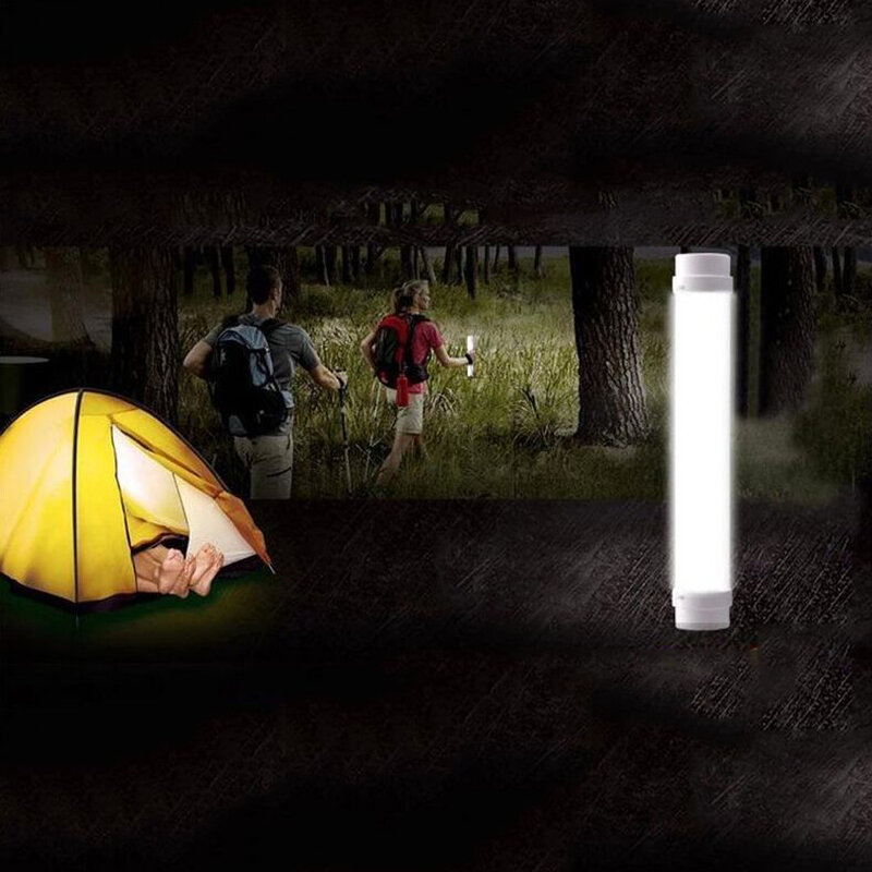 Ngoài trời DẪN Ống 5 V USB Sạc Led Khẩn Cấp ánh sáng Trắng T8 ống 5 Model Đèn Pin dimmable Xách Tay lampfor campping