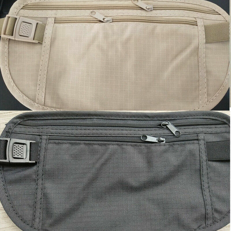 Unisex Fashion Waist Belt Bag, carteira escondida, passaporte e bolsa de dinheiro, slim segurança secreta, bolsa de viagem, novo estilo, 2023