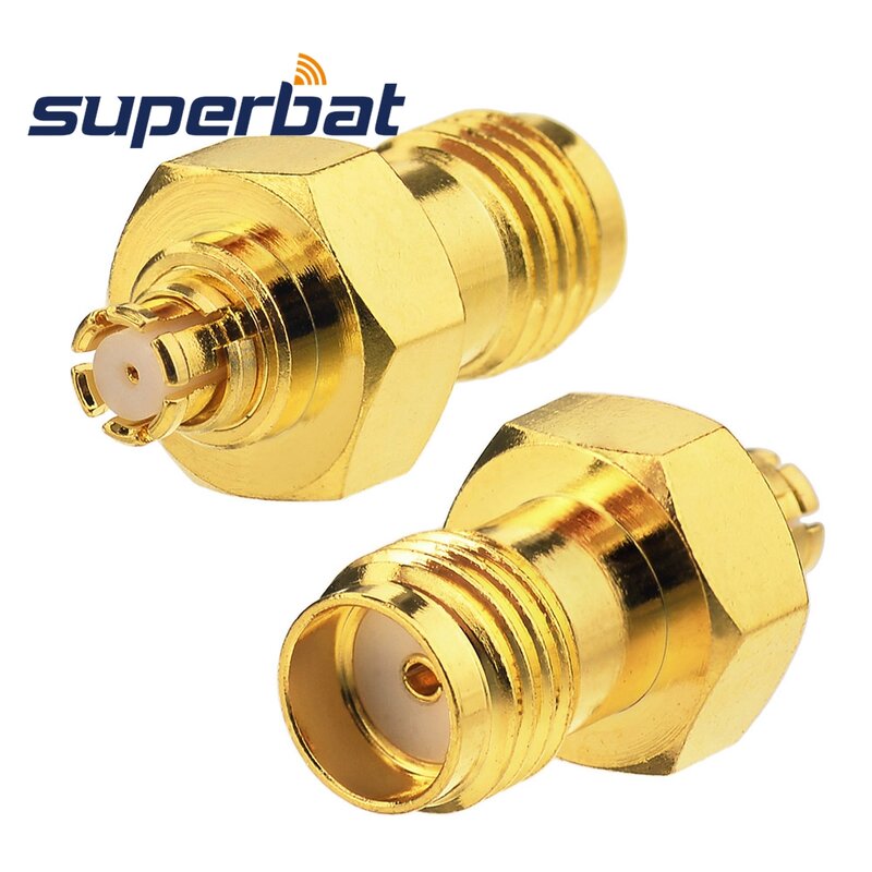 Superbat SMP Jack Adapter to SMA Straight Female 50 Ohm RF Coaxial Connector