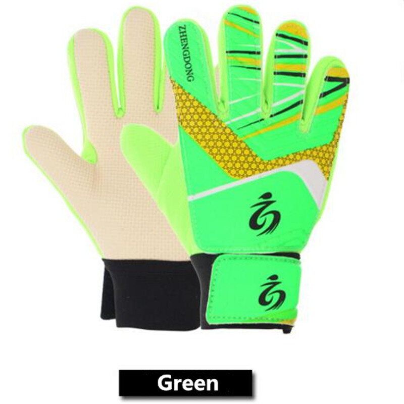 300 p Kinder Fußball Fans Torwart Handschuhe, Nicht-slip Schäumen PU Leder Fußball Handschuhe, geeignet für 7-15 alter Jungen Goalie Handschuhe