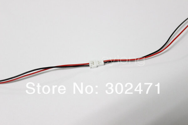 10 x micro jst 1.25 2 핀 male, female 커넥터 플러그 w/. wire.2pin 1.25mm