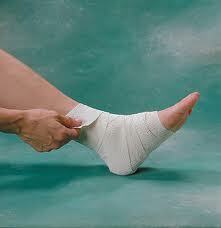 1 ม้วน 3.8Cm * 10Mสีขาวเทปกีฬาข้อเท้าเข่าBandageข้อเท้ากีฬานาฬิกาข้อมือยืดหยุ่นสายรัดการบาดเจ็บเทปเทป