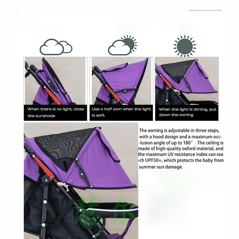 Verão carrinho de bebê protetor solar sombra proteção capuzes dossel carrinho de criança acessórios do bebê carrinho de sol viseira
