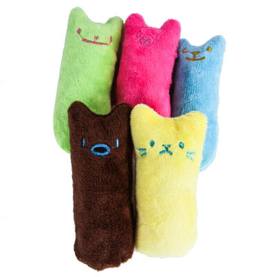 Игрушки С Кошачьей Мятой для шлифовки зубов, забавная модель, игрушка для кошек, домашних животных, котенок, жевательная игрушка с голосом, Когти для захвата большого пальца, кошка, мята для кошек