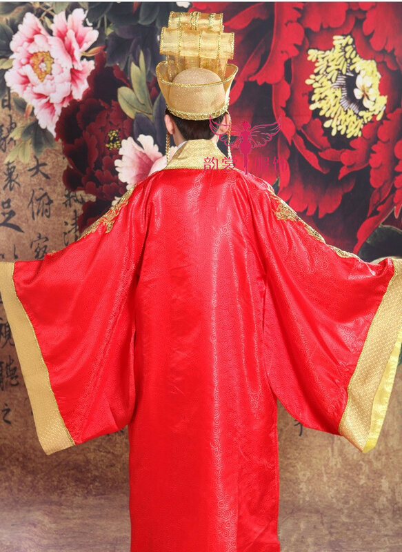 古代中国の写真家使用やステージパフォーマンス皇帝の帽子