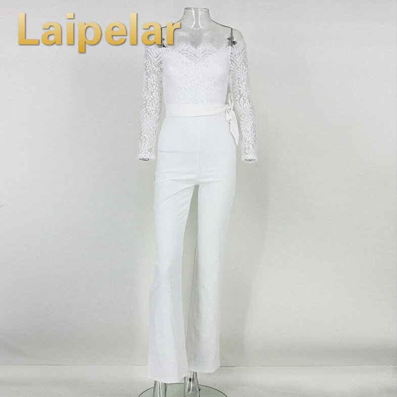 Laipelar Women Clubwear Playsuit Casual Long Sleeve Party Jumpsuit Romper Trousers Pants Fomal Party Clothes NEW Dropshipping