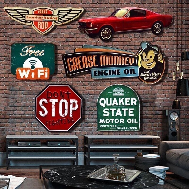 Nieregularny odcień Vintage Tin metalowa plakietka z napisem Bar pub House Cafe Loft restauracja dekoracja domu do powieszenia na ścianie Retro naklejka artystyczna Poste