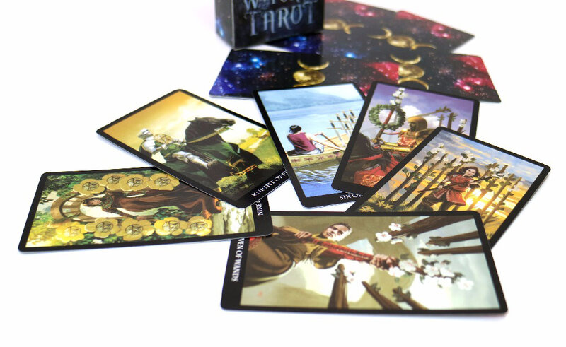 Baralho de tarô místicas 78 cartas-leia seu destino, sonhos, futuro cartas de tarô