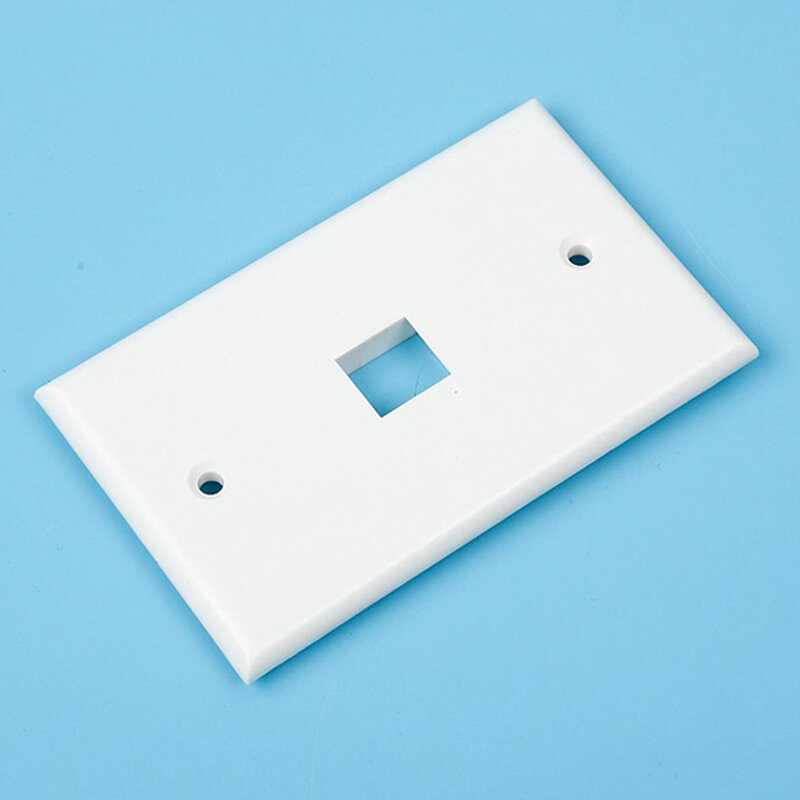 ONS Type Stopcontact Faceplate Insert Voor 1 2 3 4 6 Keystone Jack Socket 114x70mm Wit kleur Frame Panel