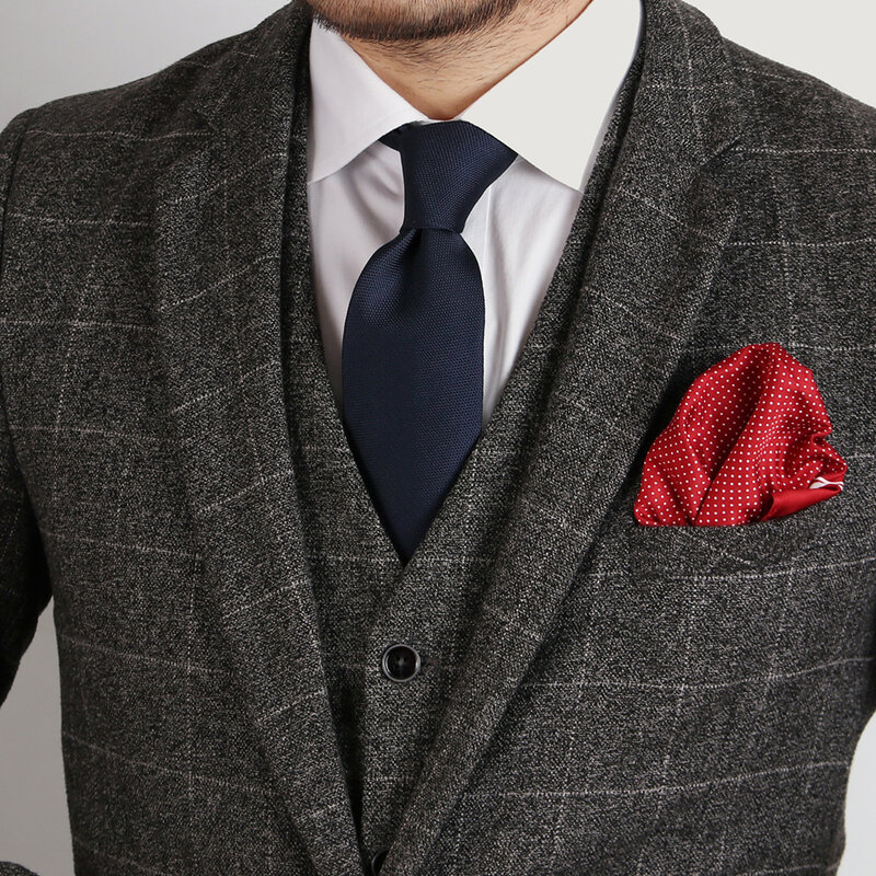 Tailor Smith-Pañuelo de bolsillo cuadrado para hombre, moda de lujo, tamaño grande 33x33cm, traje Floral a cuadros, Cachemira