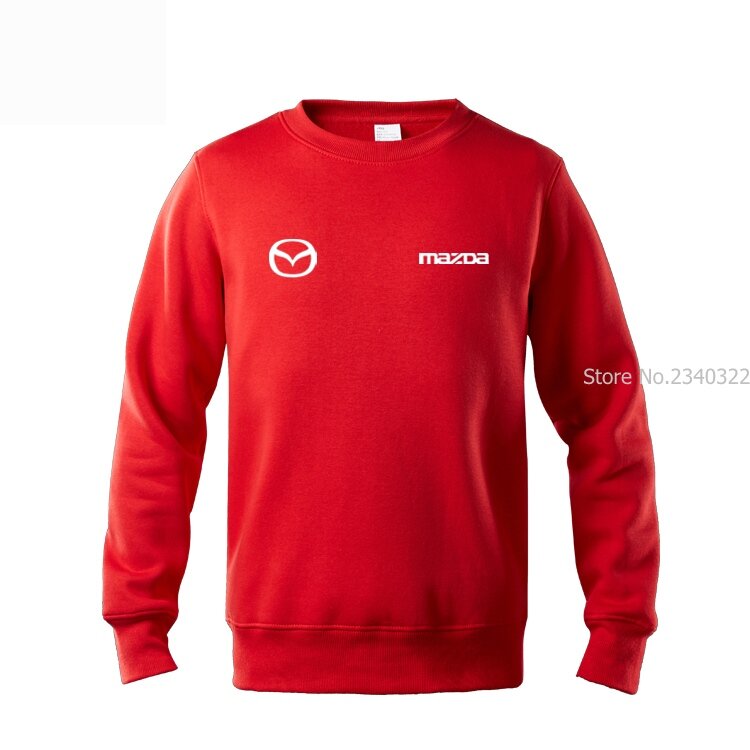 Mazda – sweat-shirt à manches longues pour homme, décontracté, automne-hiver