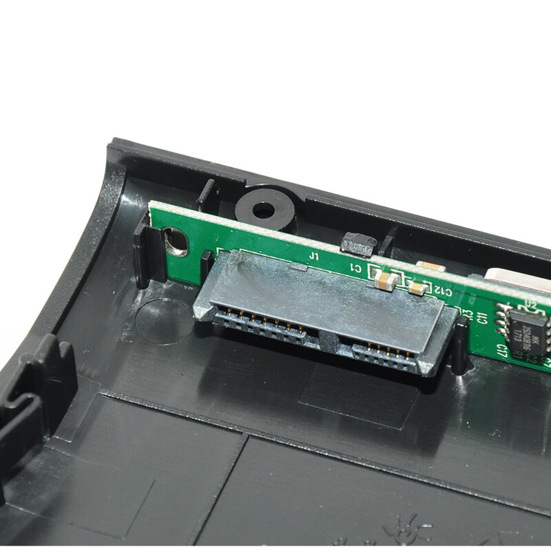Proffox kit de capa de drive óptico usb 9.5 sata, caixa de capa com dvd/drive óptico de 3.0mm para celular e laptop sem unidade óptica