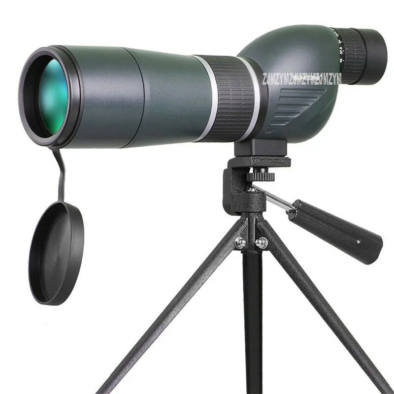 15-45x60 spotting escopo telescópio 60mm 15-45x zoom longo alcance impermeável birdwatch caça monocular com tripé de montagem