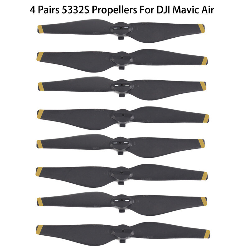 2 пары, 4 шт., 5332 s, DJI Mavic, воздушные крыльчатки для пропеллера, лопасти, опора для DJI Mavic Air Drone, аксессуары, спасательные игрушки