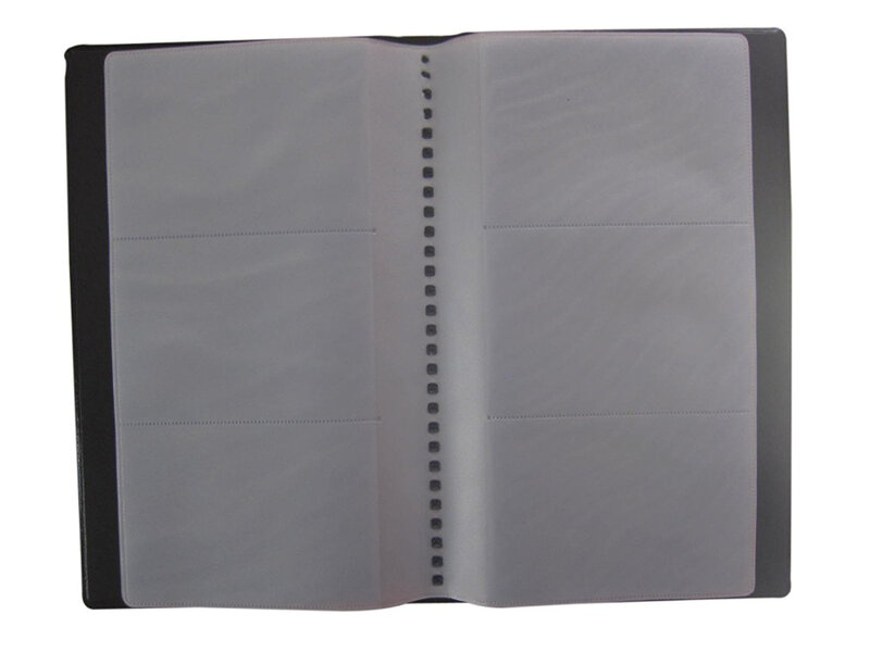 Business PU Leather Journal Naamkaartje Boek Houder (300 mobiele)