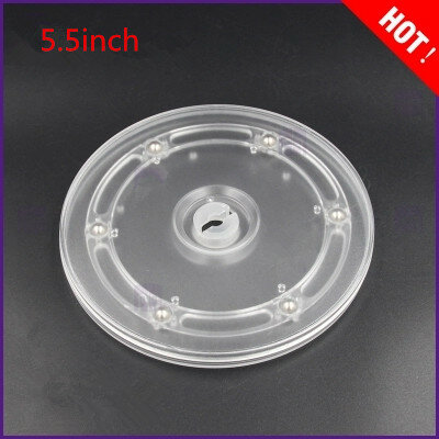5.5inch acrylic turntable display turntable furniture fittings rack rotary base Lazy Susan turntable