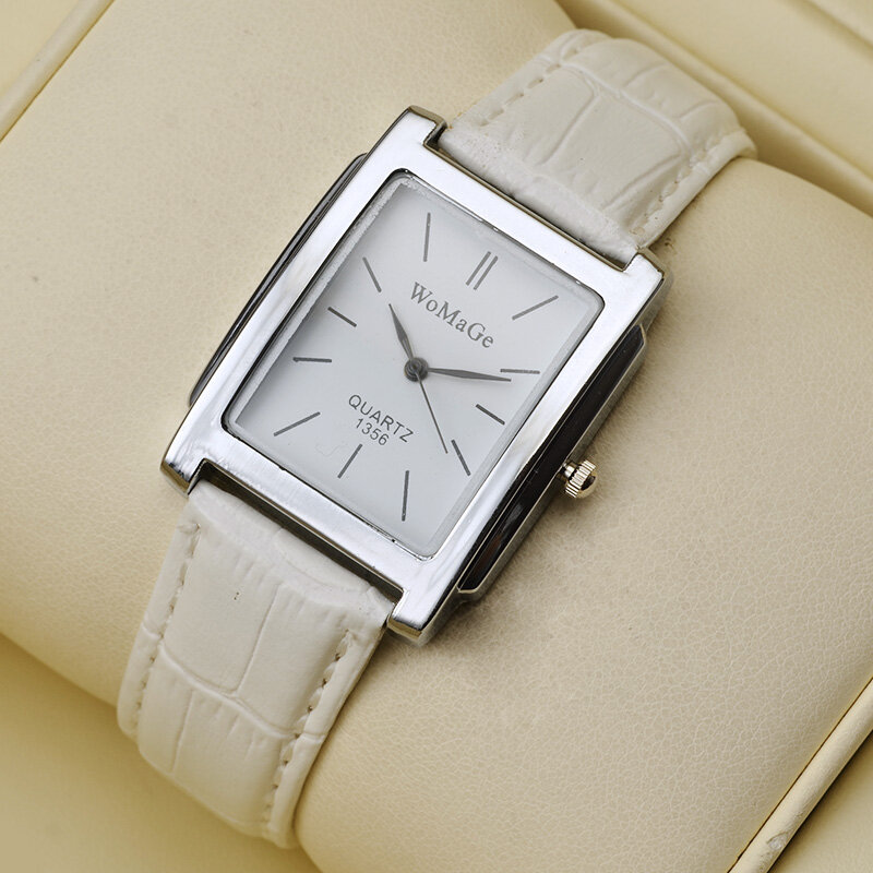 Relógio feminino ouro rosa, relógio de marca de luxo pulseira de couro