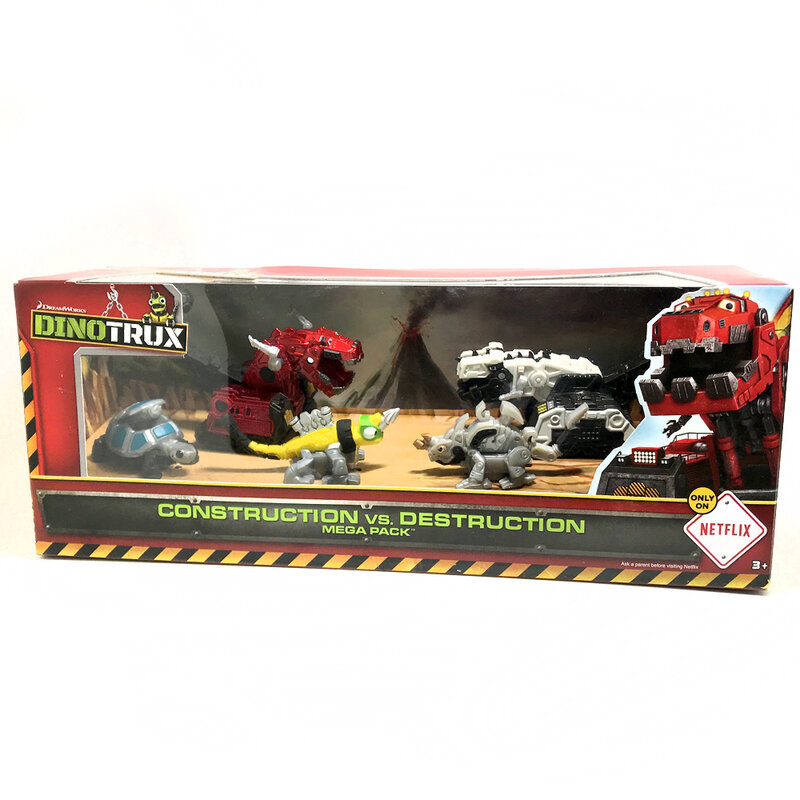 Untuk Dinotrux Truk Dinosaurus Dapat Dilepas Mobil Mainan Model Mini Baru Hadiah Anak-anak Mainan Model Dinosaurus Mainan Anak Mini