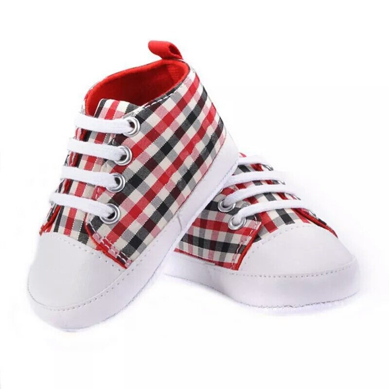 HOOYI-zapatos de lona para bebé recién nacido, botas antideslizantes Unisex, zapatillas deportivas suaves para niños y niñas
