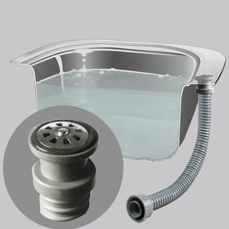 Talea Upside Sink Overflow ข้อต่อท่อระบายน้ำเครื่องล้างจานรั่วไหลท่ออ่างล้างจานอุปกรณ์เสริม QY035C003